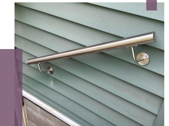 Поручни из нержавеющей стали в Ишиме от 7795 руб.  | ПРОЛЁТ-Шм