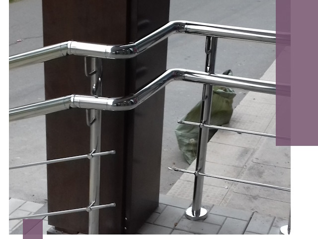 Монтаж поручней из нержавеющей стали в Ишиме качественно и быстро